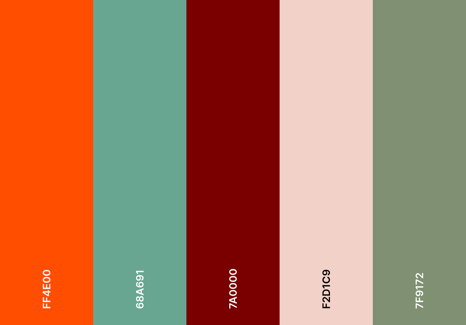 Mid Century Modern Color Palette