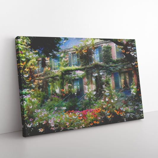 AI Generated Painting of Monet's Garden in Giverny