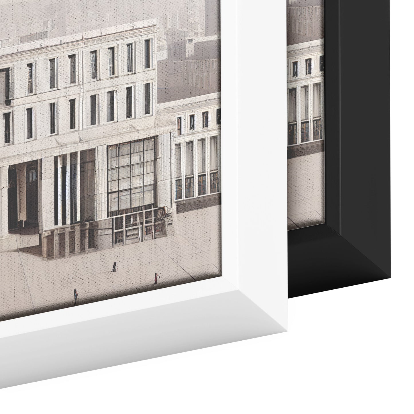 Framed Architecture Print, Architecture Design Concept, Bauhaus Architecture