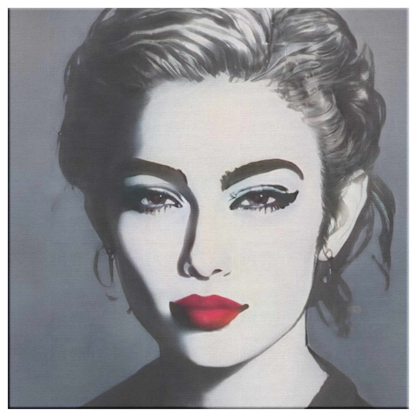 Old Hollywood, Andy Warhol Style Pop Art Poster