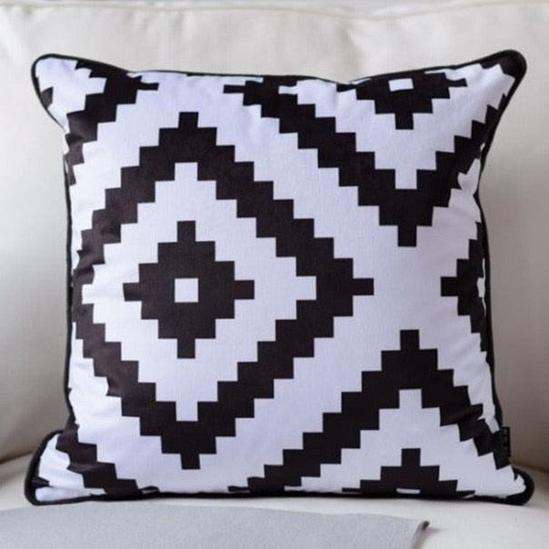 Diamond Pattern Pillow Cover