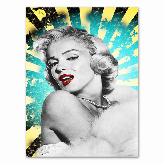 Marilyn Monroe Pop Art Poster #9